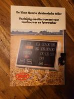 Tractor folder Vicon Quarto elektronische teller, Ophalen of Verzenden