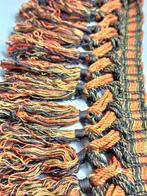 Heel mooi flosjesband , echte jaren 70! 13cm hoog x 5 meter, Ophalen of Verzenden, Nieuw, Lint, Band of Elastiek