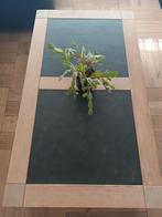 Salontafel van 140x80cm in white wash eiken, Huis en Inrichting, Ophalen, Gebruikt, 100 tot 150 cm, 50 tot 100 cm