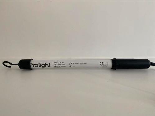 Prolight looplamp met TL lamp, ophanghaak en 5 mtr snoer, Doe-het-zelf en Verbouw, Bouwverlichting, Zo goed als nieuw, Lamp, Minder dan 50 watt