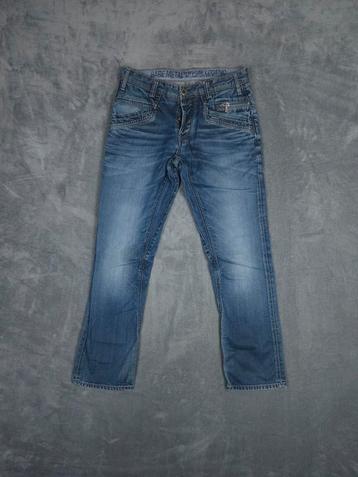 PME Legend Bare Metal Broek W33 L32 Blauw Jeans Pall Mall beschikbaar voor biedingen