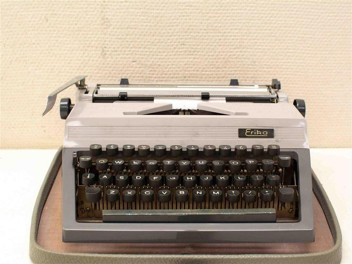 Erika typemachine 3811, Diversen, Typemachines, Gebruikt, Ophalen of Verzenden
