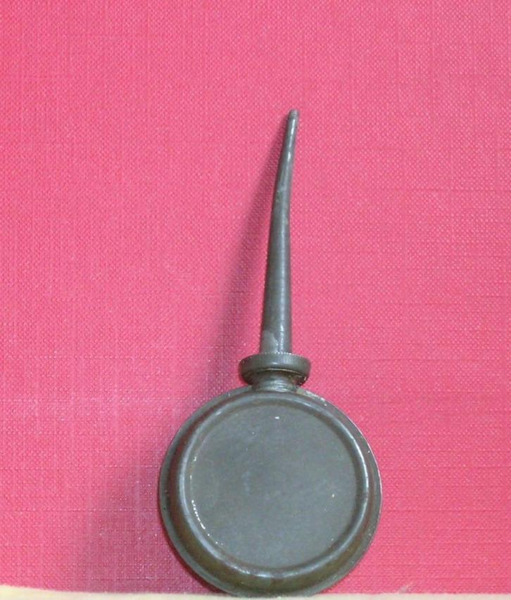 T24 BLIKKEN OLIE BUSJE 12 H ROND5 CM, Antiek en Kunst, Antiek | Gereedschap en Instrumenten, Ophalen of Verzenden