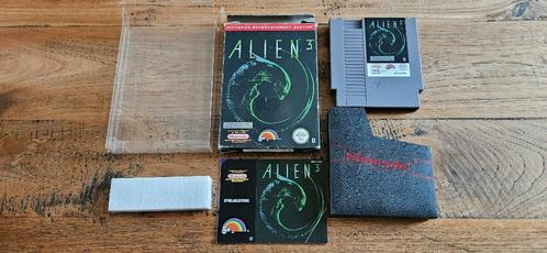 Alien 3 (compleet), Spelcomputers en Games, Games | Nintendo NES, Zo goed als nieuw, Avontuur en Actie, 1 speler, Vanaf 3 jaar