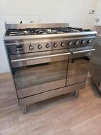Smeg 90cm gasfornuis en ovens. 6 pits 2 ovens., Ophalen, 60 cm of meer, Zo goed als nieuw, Gas