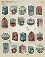 Jaar 2025 Decemberzegels 2025, bij 2 vel 't "Sprookjesboek"., Postzegels en Munten, Ophalen of Verzenden, Na 1940, Postfris