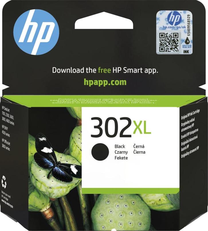 HP 302XL - Inktcartridge - Zwart | Nieuw, Computers en Software, Printerbenodigdheden, Nieuw, Cartridge, Ophalen of Verzenden