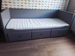 Hemnes ikea bedbank/logeerbed, Ophalen, Tweepersoons, Zo goed als nieuw, 80 cm