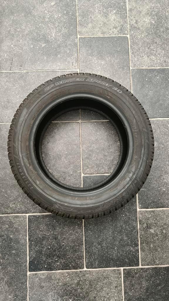 Dunlop winterbanden 235 55 R17, Auto diversen, Autosport-onderdelen, Zo goed als nieuw, Ophalen