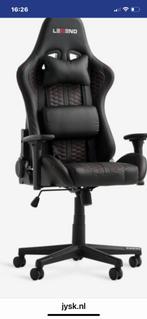 Game of bureau stoel, Huis en Inrichting, Bureaustoelen, Ophalen, Zo goed als nieuw, Zwart, Bureaustoel