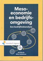 Meso-economie en bedrijfsomgeving - Ad Marijs Wim Hulleman, Boeken, Ophalen, Zo goed als nieuw, HBO