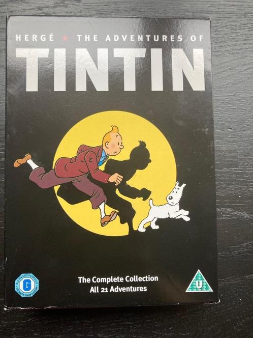 DVD set The adventures of TinTin (all 21 episodes), Cd's en Dvd's, Dvd's | Kinderen en Jeugd, Zo goed als nieuw, Tv fictie, Avontuur