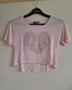 Lichtroze t-shirt maat 134, Meisje, Ophalen of Verzenden, Zo goed als nieuw, Shirt of Longsleeve