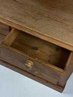 Grenen ladekast engels antiek, Ophalen, Gebruikt, 50 tot 100 cm, Minder dan 100 cm