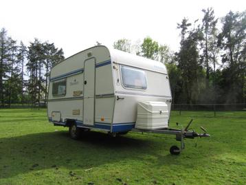 Fendt 380 Retro Caravan uit 1983 Incl. Tent en Luifel!