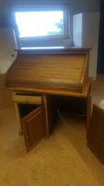 Eikenhouten secretaire, Ophalen, Gebruikt, Antiek