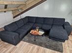 GRATIS LEVERING U-bank Donkerblauw 325x260x165 gereinigd, 300 cm of meer, 150 cm of meer, Stof, Ophalen of Verzenden