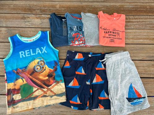 Pakketje jongenskleding 122-128 (10+3st), samen eur 6,-, Kinderen en Baby's, Kinderkleding | Maat 122, Gebruikt, Jongen, Broek