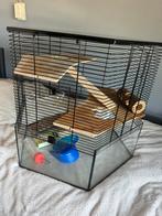 Hamsterkooi achtkantig, Minder dan 60 cm, Kooi, Minder dan 75 cm, Ophalen of Verzenden