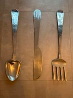 Decoratieve lepel, mes en vork - 120cm, Ophalen, Nieuw