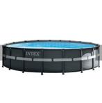 Intex zwembad Ultra XTR Frame 549 x 132 cm | Rond, Tuin en Terras, 300 cm of meer, 400 cm of meer, Rond, Opzetzwembad