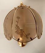 Vintage retro Hollywood Regency wandlamp jr 70 rookglas, Ophalen, Gebruikt, Glas, Vintage Hollywood Regency jr 70
