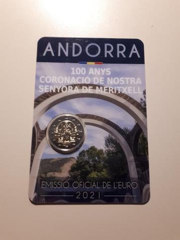 Andorra 2021: 2 Euro Onze Lieve Vrouw Meritxell (BU, CC) beschikbaar voor biedingen