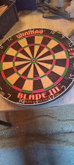 Dartbord Winmau Blade 3 incl. pijltjes ed, Ophalen, Gebruikt, Dartbord