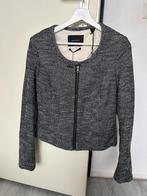Maison Scotch blazer. Mt. 3. ( L ) Grijs/zwart., Kleding | Dames, Jasjes, Kostuums en Pakken, Ophalen of Verzenden, Nieuw, Zwart