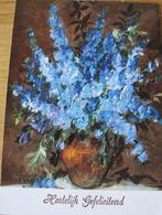 Gefeliciteerd - ridderspoor - 1981, Verzenden, 1980 tot heden, Gelopen, Overige thema's