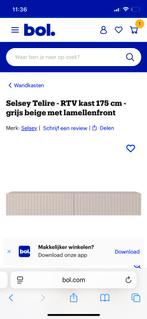 Nieuw TV Meubel, Huis en Inrichting, Kasten | Televisiemeubels, Ophalen, Kunststof, 100 tot 150 cm, Nieuw