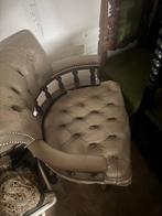 Chesterfield stijl Captains bureaustoel, van leer, Overige kleuren, Chesterfield, Leer, Ophalen of Verzenden