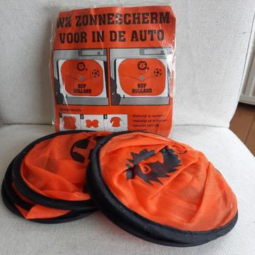 Zonnescherm oranje voor in de auto - nieuw - beschikbaar voor biedingen