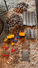 Grote Duplo trein set met rails en locomotief, Kinderen en Baby's, Speelgoed | Duplo en Lego, Ophalen of Verzenden, Gebruikt, Losse stenen