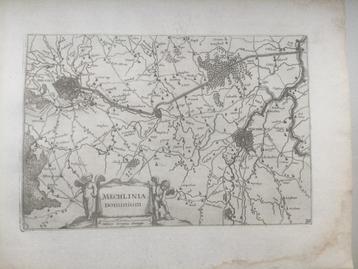 Belgie, Mechelen, Malines, met Brussel Colom, 1660. Zeldzaam beschikbaar voor biedingen