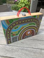 Houten speelstad in koffer, Kinderen en Baby's, Ophalen, Gebruikt, Overige typen