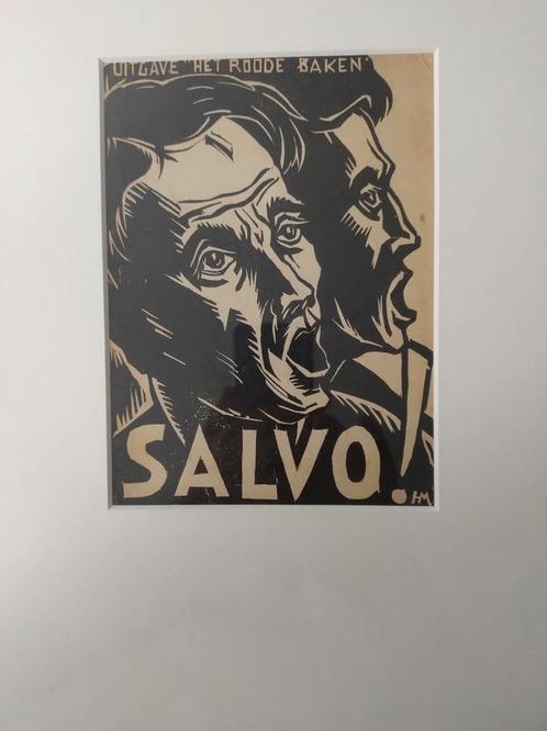 Henk Melgers, Antiek en Kunst, Kunst | Etsen en Gravures, Ophalen of Verzenden