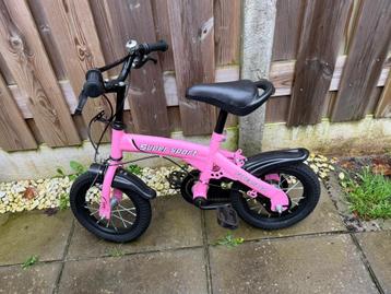 Kinderfiets 12 inch ROZE