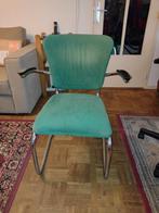 Een mooie vintage buisframe Gispen (stijl) stoel, Ophalen