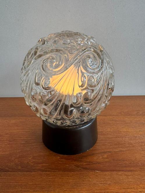 Vintage Glass Globe Ceiling Light, Huis en Inrichting, Lampen | Plafondlampen, Gebruikt, Glas, Ophalen