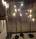 Vloerlampen led, Huis en Inrichting, Lampen | Vloerlampen, 100 tot 150 cm, Modern, Metaal, Zo goed als nieuw