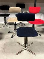 Vintage burostoelen 5x Gispen De Wit Fana bureaustoelen, Ophalen, Gebruikt, Overige kleuren, Divers