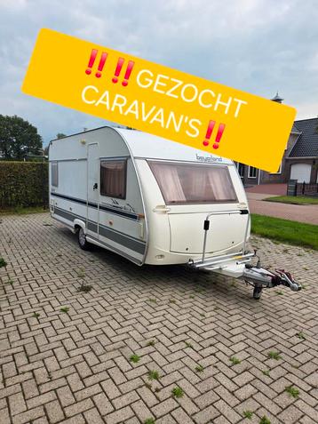 Caravan gezocht ! beschikbaar voor biedingen
