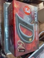 TDK nieuw cassette-bandjes, 2 t/m 25 bandjes, Overige genres, Ophalen of Verzenden, Origineel