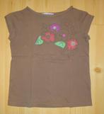 Za girls shirtje maat 110/116 met opdruk en knoopjes., Gebruikt, Meisje, Ophalen of Verzenden, Za girls