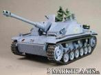 RC Panzer "Sturmgeschütz III " M 1:16 G rook en geluid, Ophalen of Verzenden, Nieuw