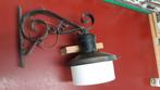 te koop buiten wandlamp, Ophalen, Gebruikt, Glas, Retro