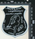 Sticker: Luisteramateur Hotlijn - Langelille, Film, Tv of Omroep, Ophalen of Verzenden