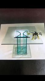 Glazen eetkamertafel, Gebruikt, 100 tot 150 cm, Rechthoekig, 50 tot 100 cm