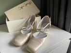 Sophie Sposa Trouwschoenen - Maat 37,5, Kleding | Dames, Ophalen of Verzenden, Zo goed als nieuw, Beige, Schoenen met hoge hakken